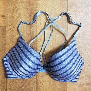 Victoria's Secret uplift semi demi strappy.